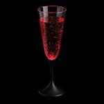 Black Stem Champagne / Flute Glass-LBBS001C